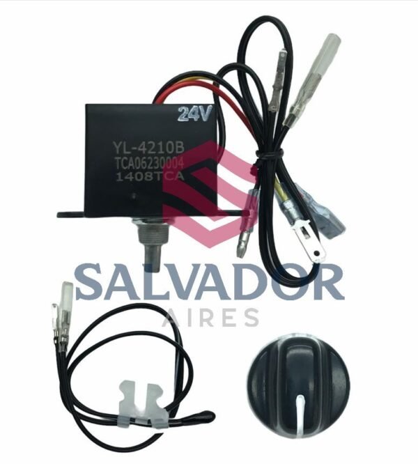 TERMOSTATO ELECTRONICO PARA COMANDO A DISTANCIA 24V.