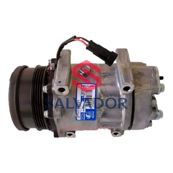 COMPRESOR 7H15 PASANTE 4PK 12V TRACTOR C/DESCANSO
