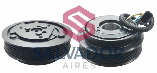 EMBRAGUE SD6V12 6PK 12V CHAVETA 129MM
