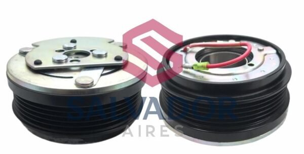 EMBRAGUE SD TR 090 5PK 12V ESTRIADO CON GUIA 105MM