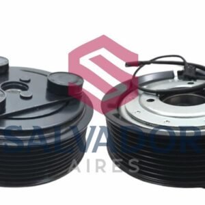 EMBRAGUE TM 16 8PK 24V ESTRIADO 123MM