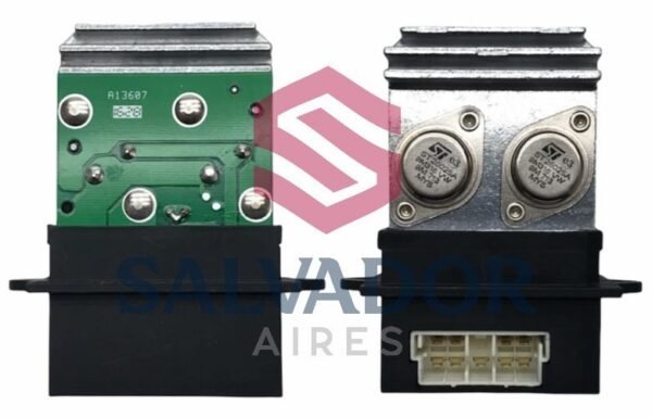 RESISTOR RENAULT 19/21/CLIO MOD VIEJO/CHEVROLET VECTRA P/ELECTROVENTILADOR (9 PIN)