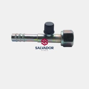 CONEXION HIERRO RHO 5/16 CON VALVULA R12