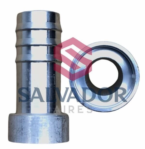 CONEXION RACORD PARA SOLDAR ALUMINIO 5/8