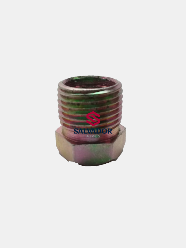 NIPLE FIJO HIERRO PARA SOLDAR O`RING 13-32