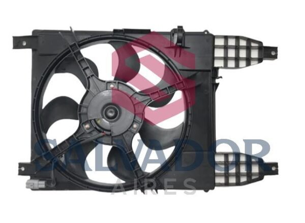 ELECTROVENTILADOR ORIGINAL CHEVROLET AVEO - CRUZE CON ENCAUSADOR 7 ALETAS 390mm - Imagen 2
