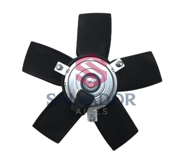 ELECTROVENTILADOR ORIGINAL CHEVROLET CORSA 1993 HASTA 2000 5 ALETAS 300mm - Imagen 2