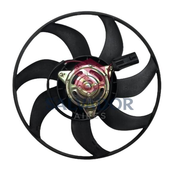 ELECTROVENTILADOR ORIGINAL CHEVROLET CORSA II ASPIRANTE 7 ALETAS mm - Imagen 2