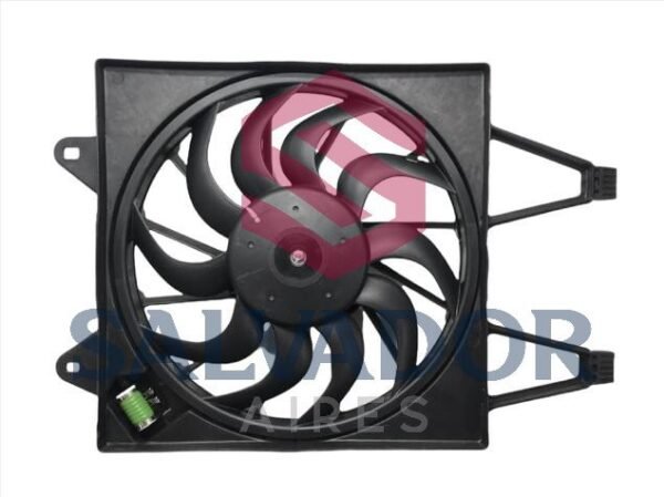 ELECTROVENTILADOR FIAT UNO NUEVO DIAMETRO  PALETAS 10