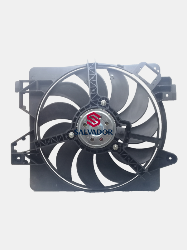 ELECTROVENTILADOR ORIGINAL FORD KA VALEO 2000 EN ADELANTE CON ENCAUSADOR 11 ALETAS 345mm