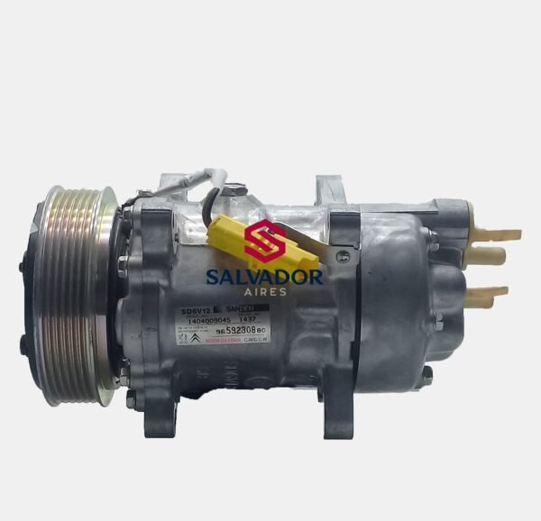 COMPRESOR SANDEN 6V12 1437 PEUGEOT 206-307 DIESEL 6PK
