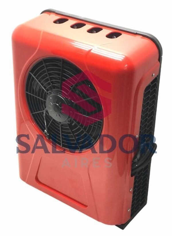 EQUIPO PARKING A/A ELEC COMPLETO GRANDE 12V EVAPORADOR 480X320X140 / CONDENSADOR 680X470X180