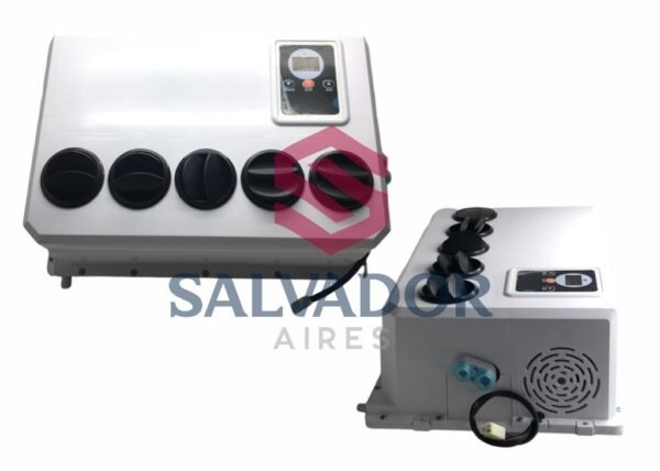 EQUIPO PARKING A/A ELEC COMPLETO GRANDE 24V EVAPORADOR 480X320X140 / CONDENSADOR 680X470X180 - Imagen 3