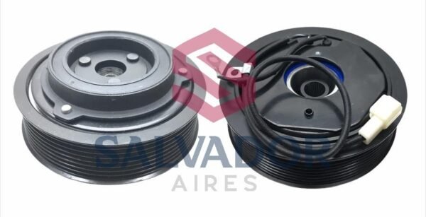 EMBRAGUE ND 10PA 17C 8PK 12V ESTRIADO 125MM