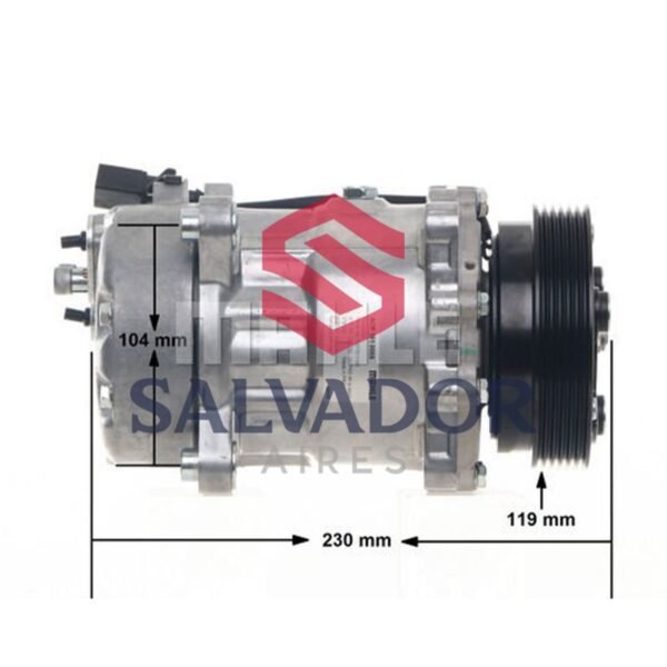 COMPRESOR AIRE ACONDICIONADO VW BORA 1.9 TDI / 1.8T - Imagen 3