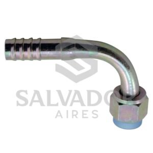 CONEXION DE HIERRO CHO 90° 13/32 A 1/2