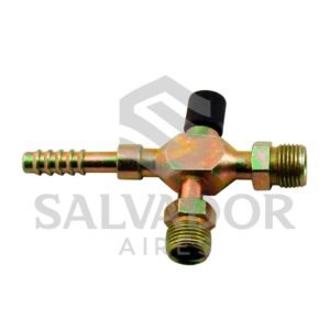 UNION HIERRO T 1/2 NIPLE-NIPLE RACORD CON VALVULA R12