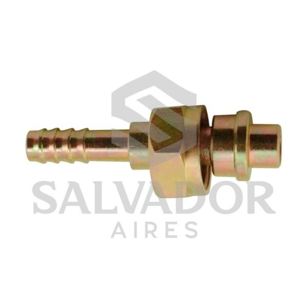 CONEXION ROTALOCK HIERRO RECTA 13/32 SIN VALVULA