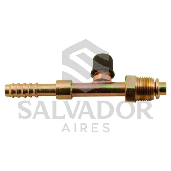 CONEXION HIERRO RMO 5/16 CON VALVULA R12